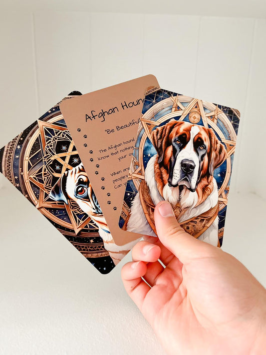 Spirit Dog Intuitive Oracle Card Reading